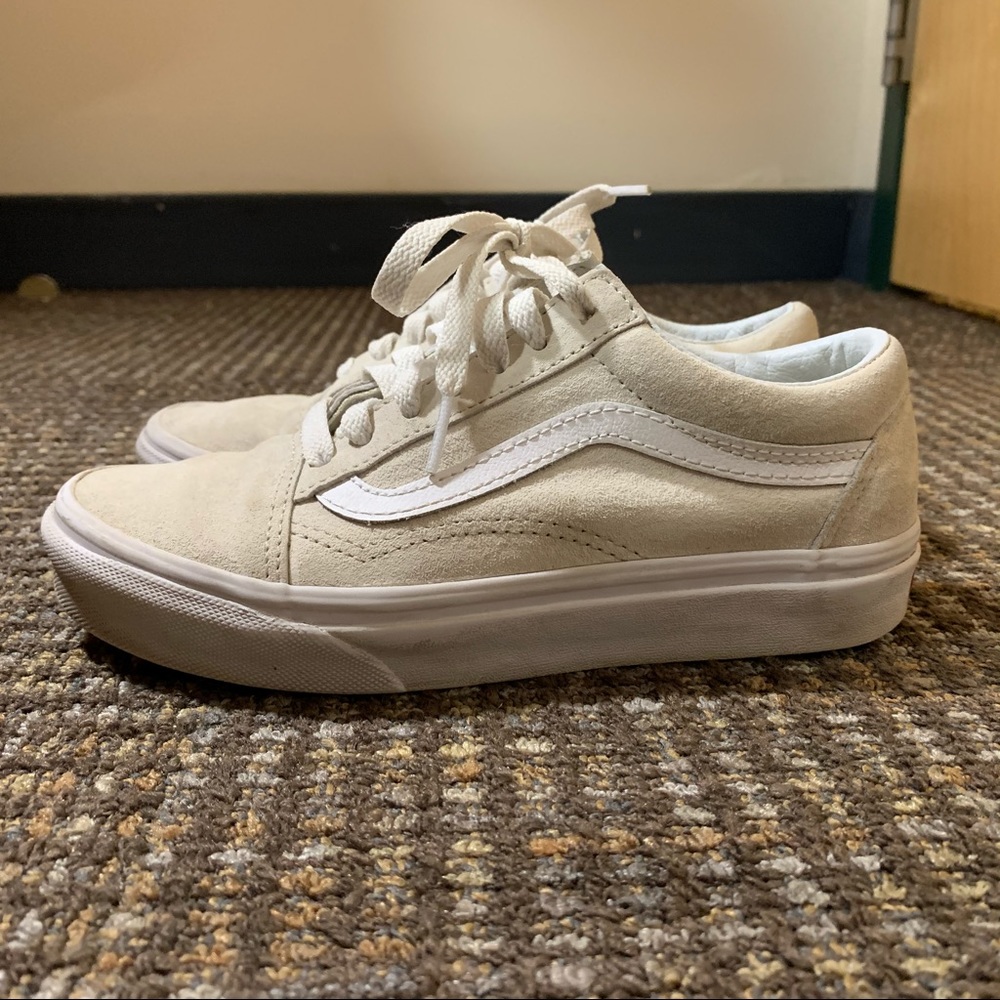 Vans Old Skool Suede Sneaker Scotchgard Moonbeam